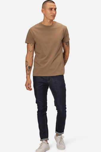 Patrick Organic Tee Dark Camel