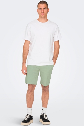 Mark Cotton Linen Shorts Moonstruck