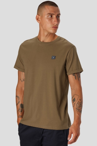 Basic Organic Tee Dark Camel