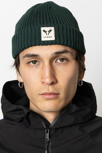 Fat Beanie Deep Green