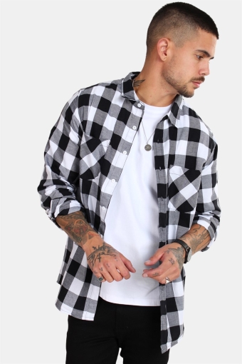 Checked Flanell Shirt Black/White