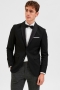 Selected Logan Shawl Tux Blazer Black