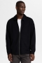 Selected Emanuel Soft Sweat Full Zip Black