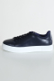 Selected David Chunky Leather Sneaker Sky Captain