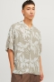 Jack & Jones Jeff AOP Resort Shirt SS Crockery