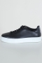 Selected DAVID CHUNKY LEATHER SNEAKER Black